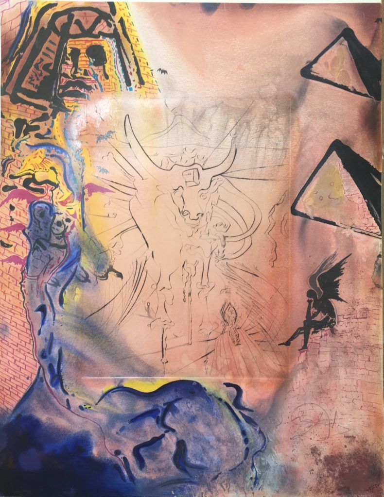 Salvador Dali、【Moise et le Monotheisme】 SALVADOR DALÍ | MOÏSE ET LE MONOTHÉISME (FIELD 75-2