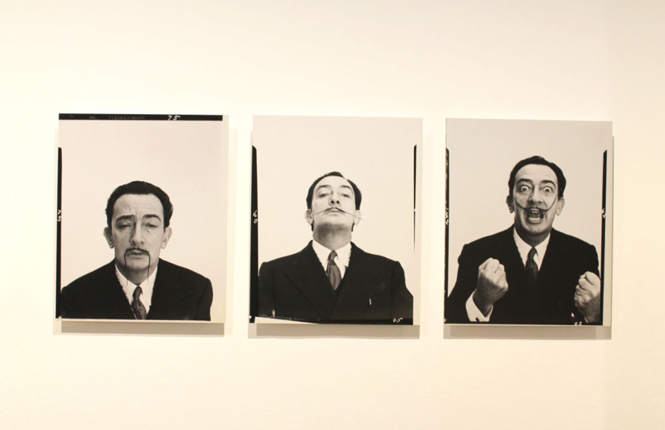 dali a la moustache relevée triptyque