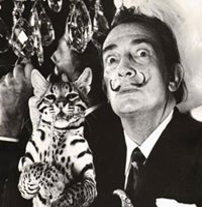 dali et son ocelot bambou