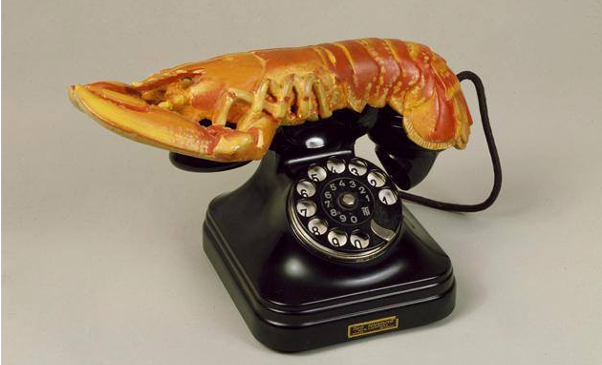 Téléphone homard dali