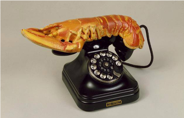 Téléphone homard dali